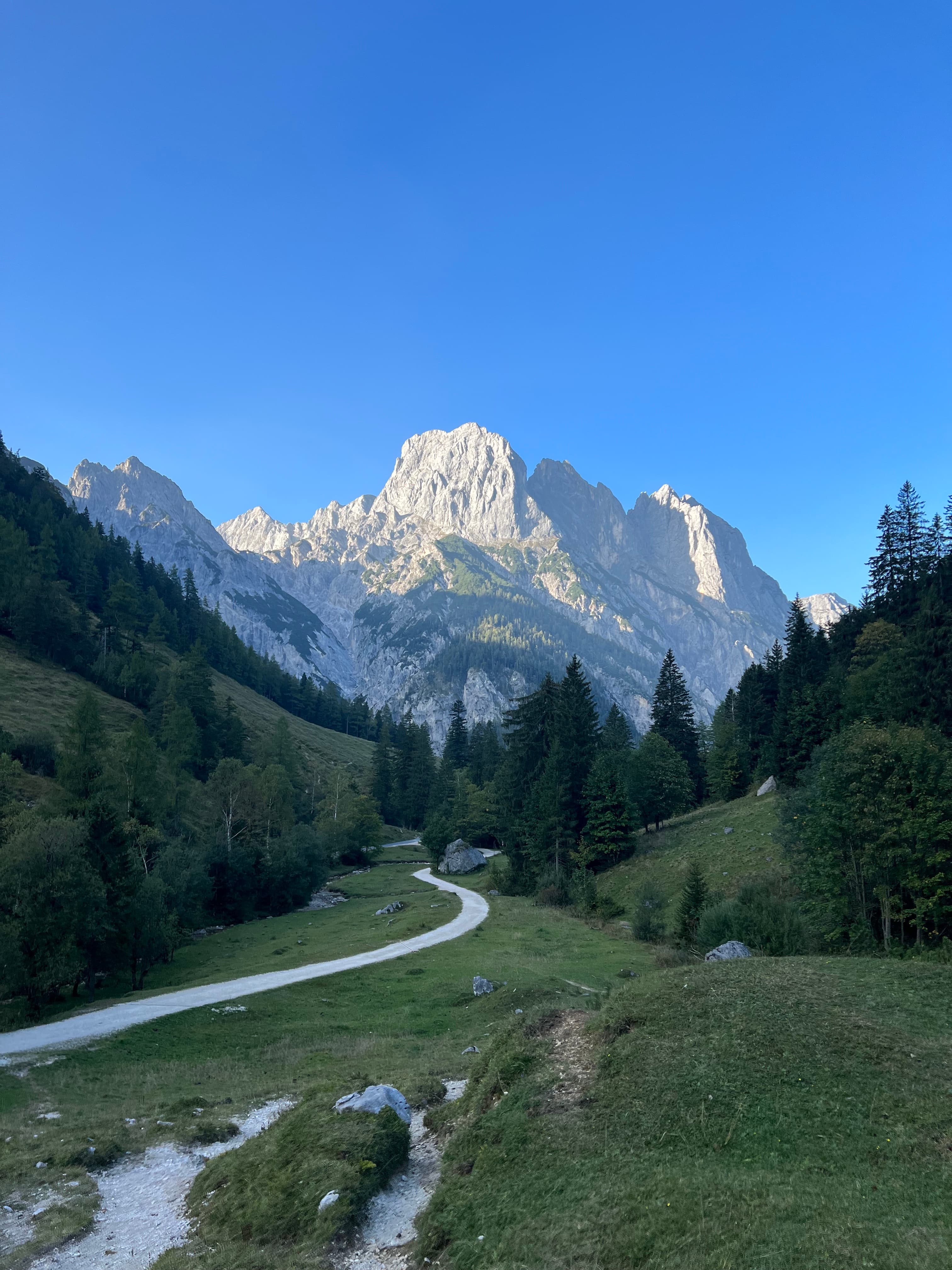 A mountain in the Berchtesgaden National Park